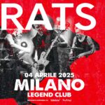 Gli Indiani Padani sono tornati: “Abbiamo una voglia tremenda di suonare”. Venerdì 4 aprile i Rats sul palco del Legend Club di Milano (INTERVISTA)